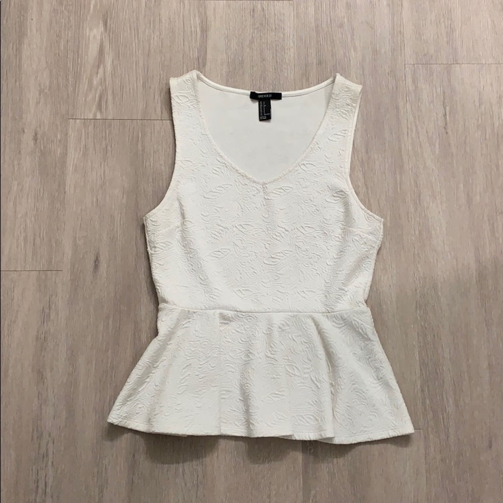 🖤 Cream textured Top 🖤